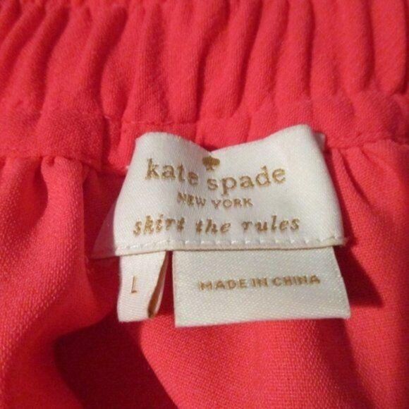 Kate Spade Skirt the Rules Neon Skirt Large - Picture 6 of 6
